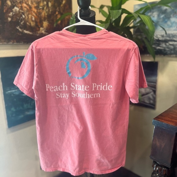 Vintage Peach State Pride pocket tee size small - Picture 4 of 5
